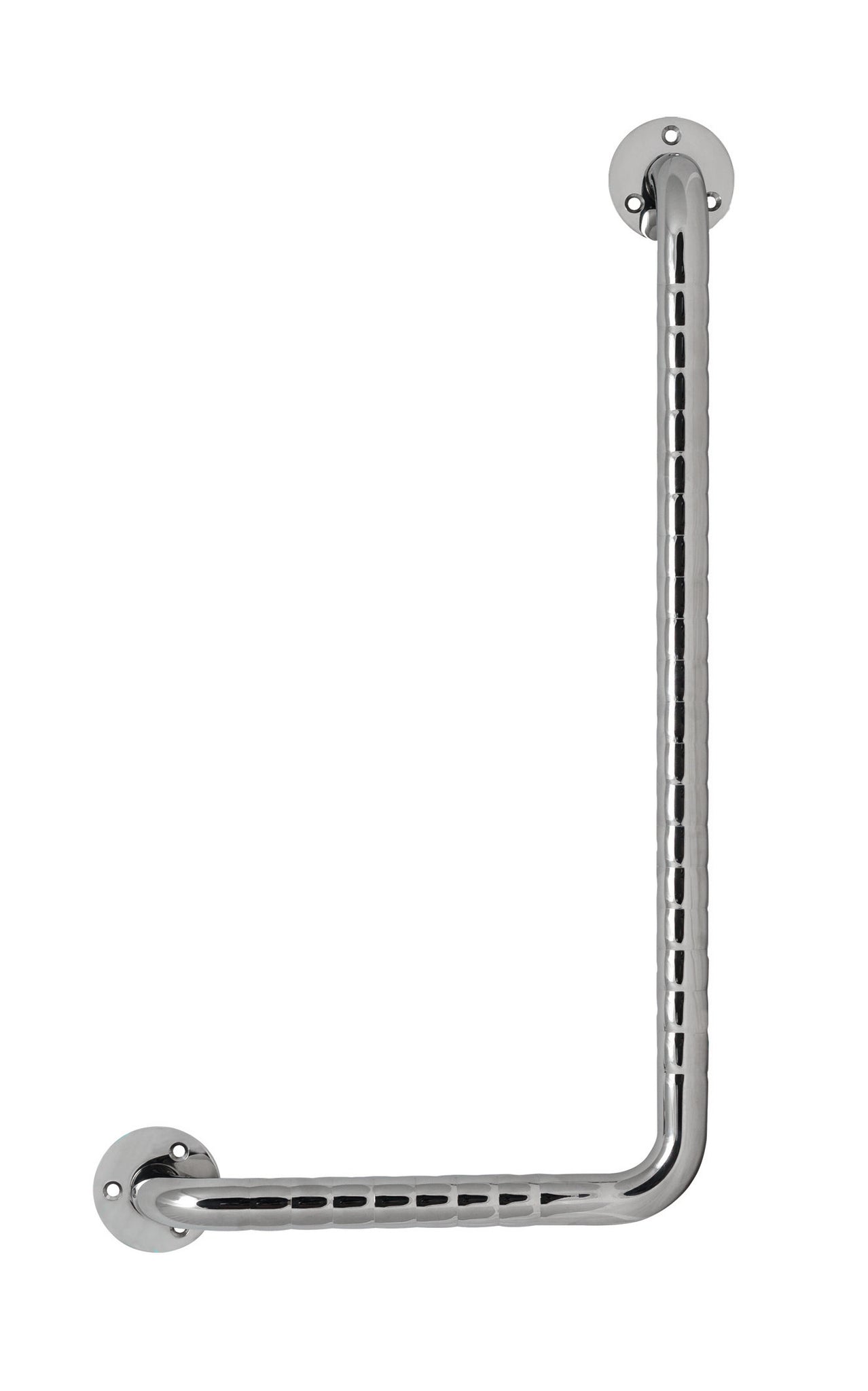 Edelstahl-Stützgriff, L-Form - rechts oder links