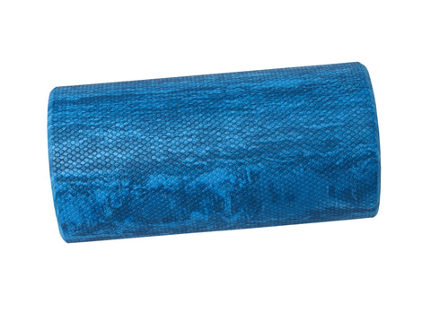 Fitness- und Massagerolle, blau, 30 cm