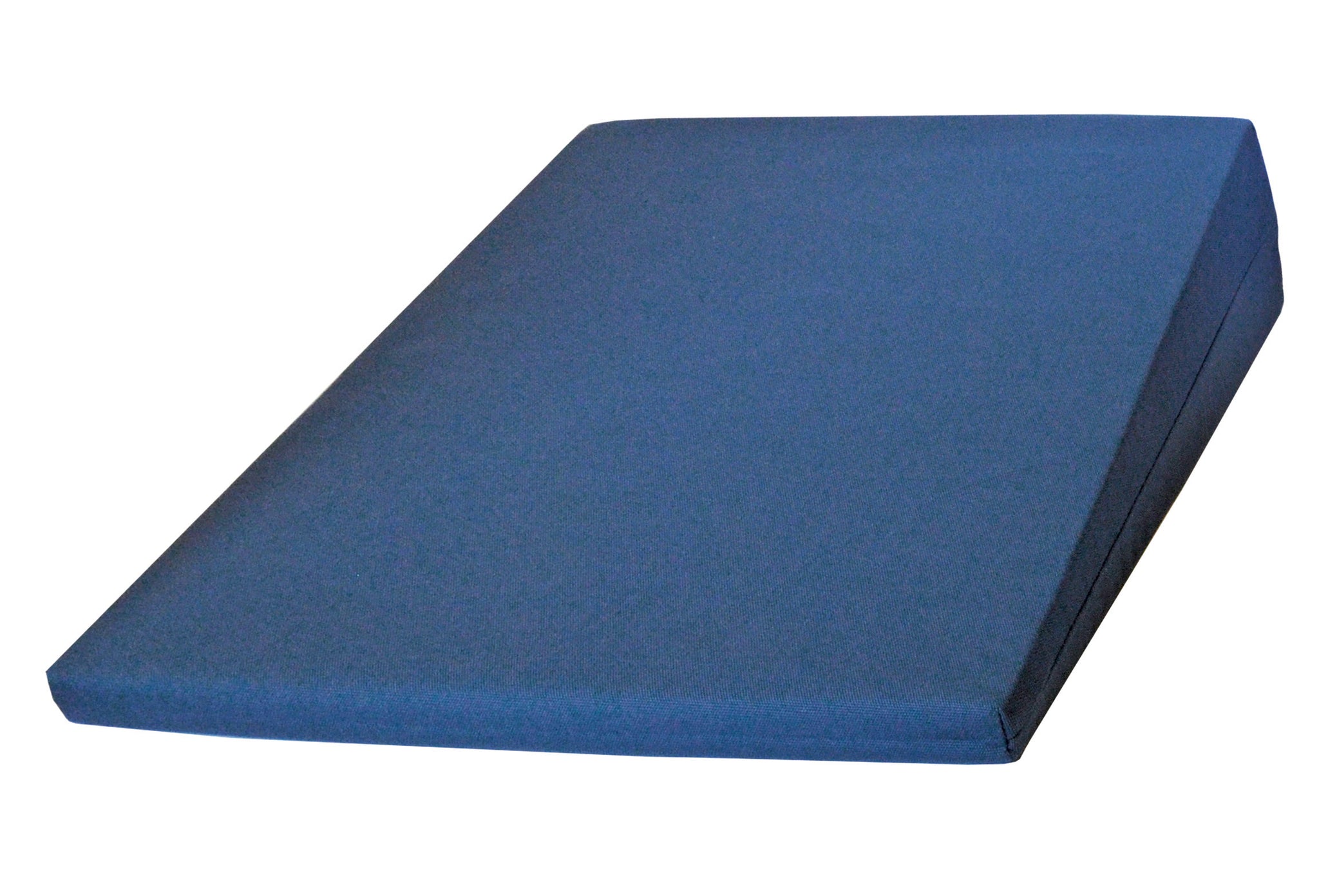 Keilkissen "Extra", Komfortgröße 40x40x10/2 cm - blau oder grau